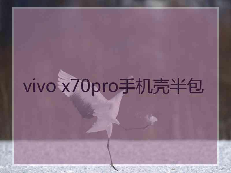 vivo x70pro手机壳半包