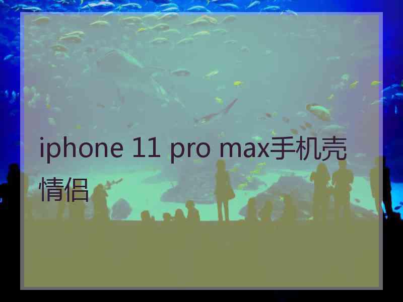 iphone 11 pro max手机壳情侣