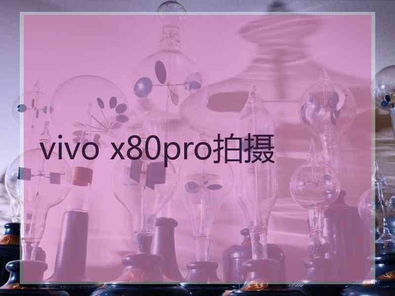 vivo x80pro拍摄