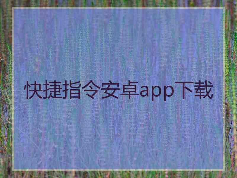 快捷指令安卓app下载