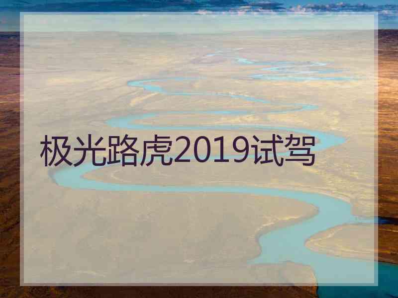 极光路虎2019试驾