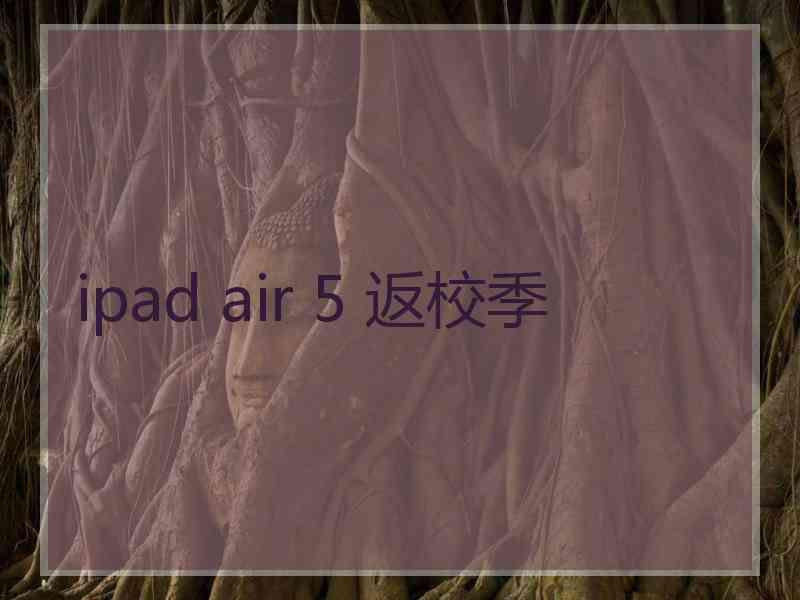 ipad air 5 返校季