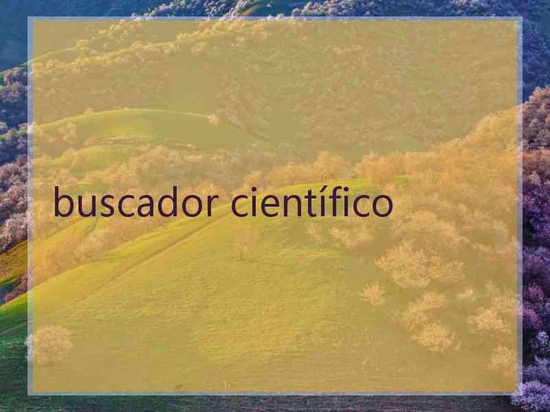 buscador científico