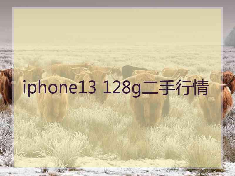 iphone13 128g二手行情