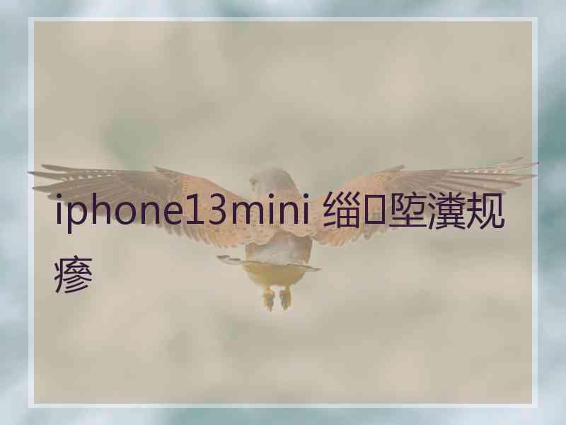 iphone13mini 缁埅瀵规瘮