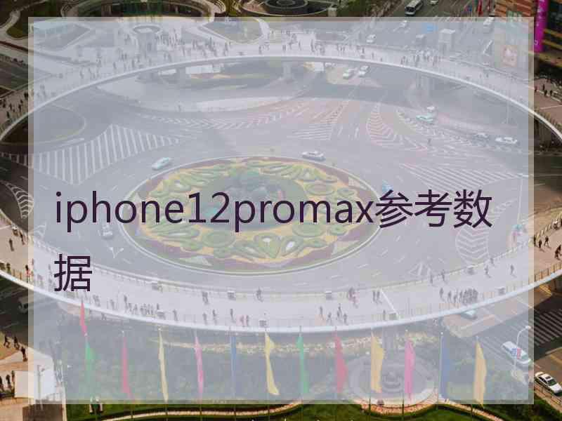 iphone12promax参考数据