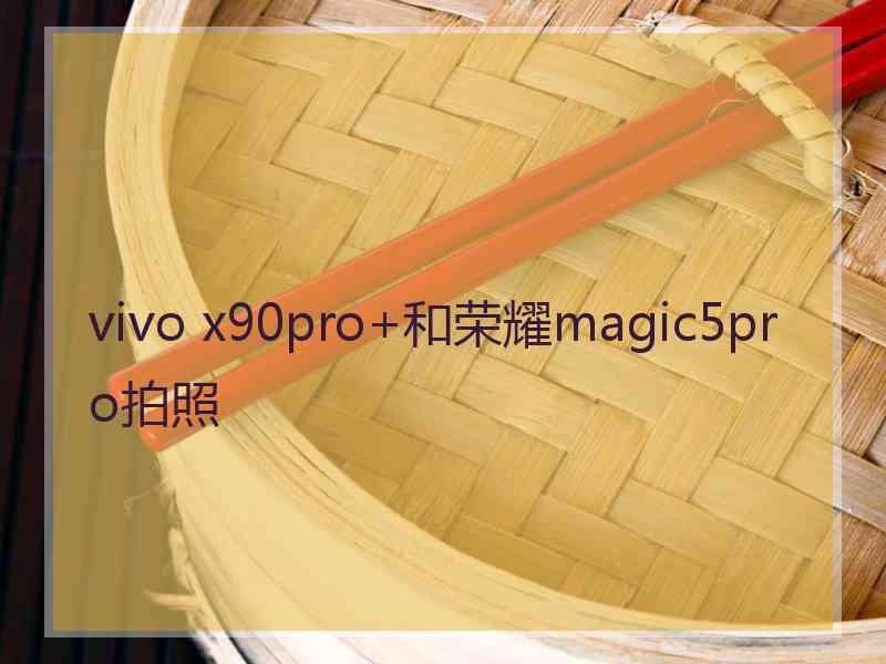 vivo x90pro+和荣耀magic5pro拍照