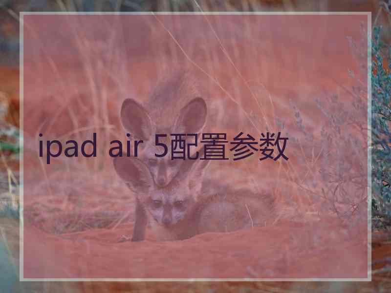 ipad air 5配置参数