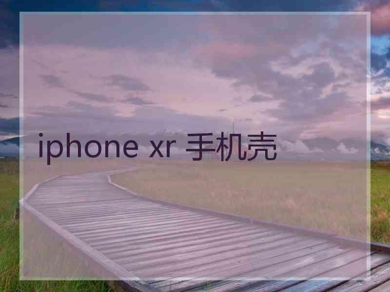 iphone xr 手机壳