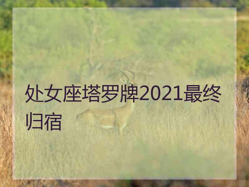 处女座塔罗牌2021最终归宿