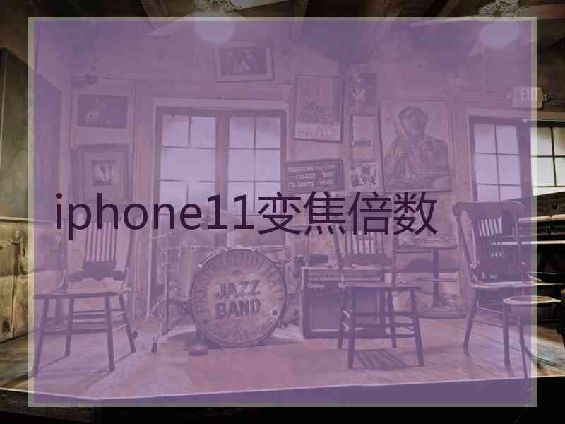 iphone11变焦倍数