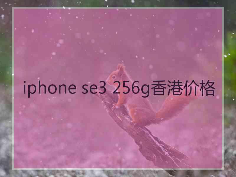 iphone se3 256g香港价格