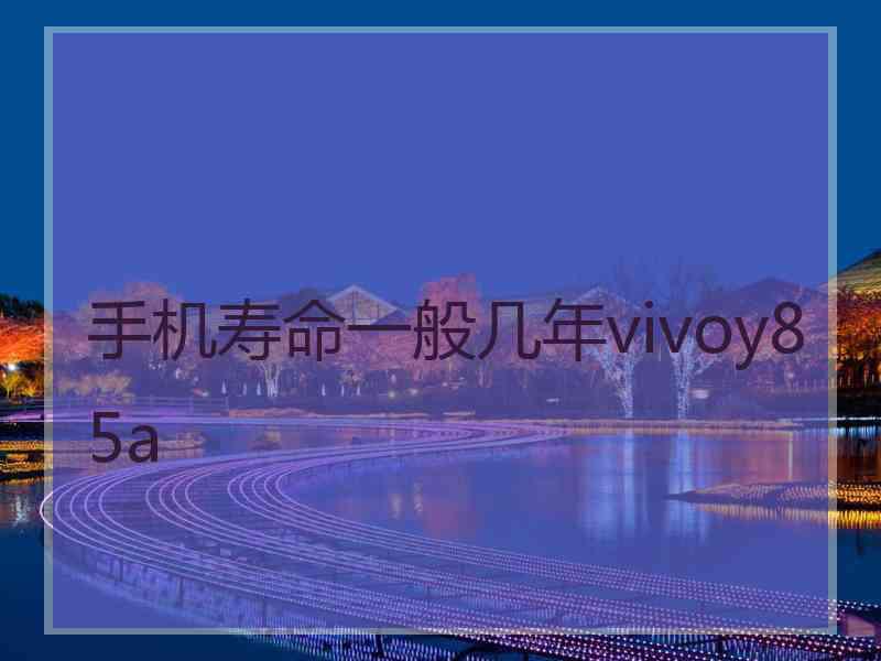 手机寿命一般几年vivoy85a