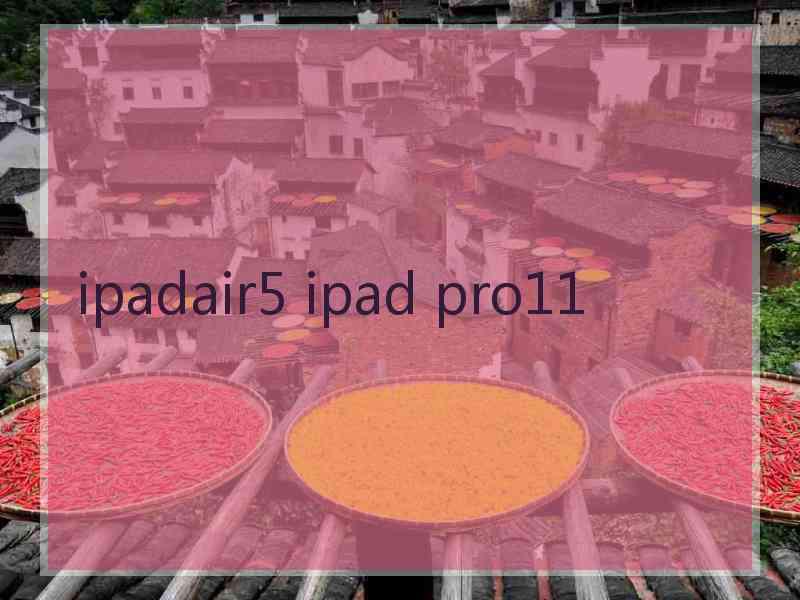 ipadair5 ipad pro11