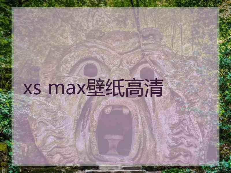 xs max壁纸高清