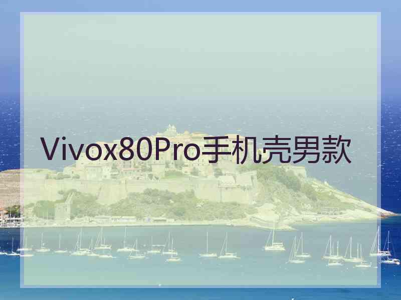 Vivox80Pro手机壳男款