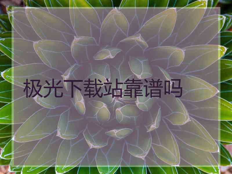 极光下载站靠谱吗