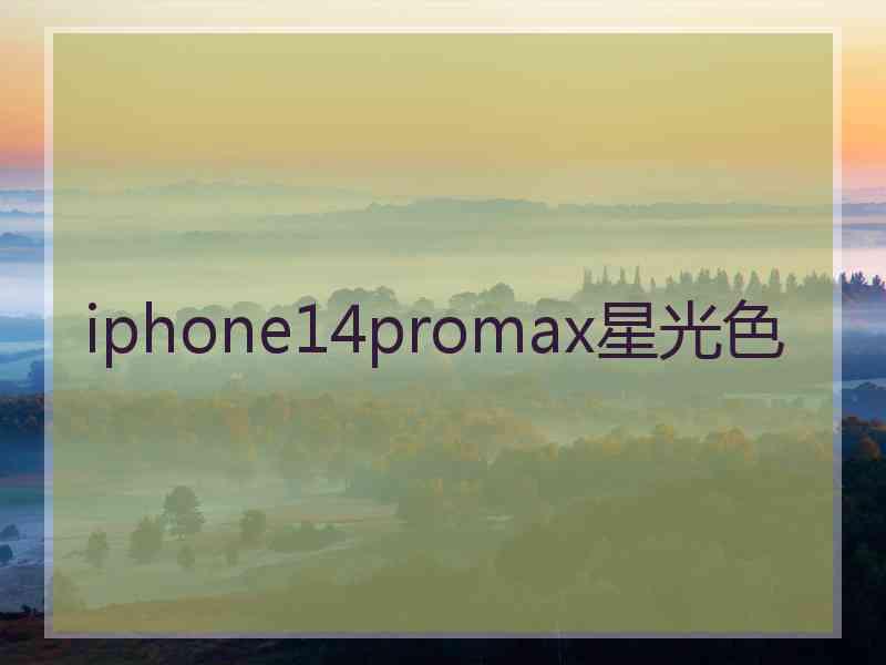 iphone14promax星光色