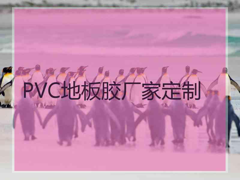 PVC地板胶厂家定制