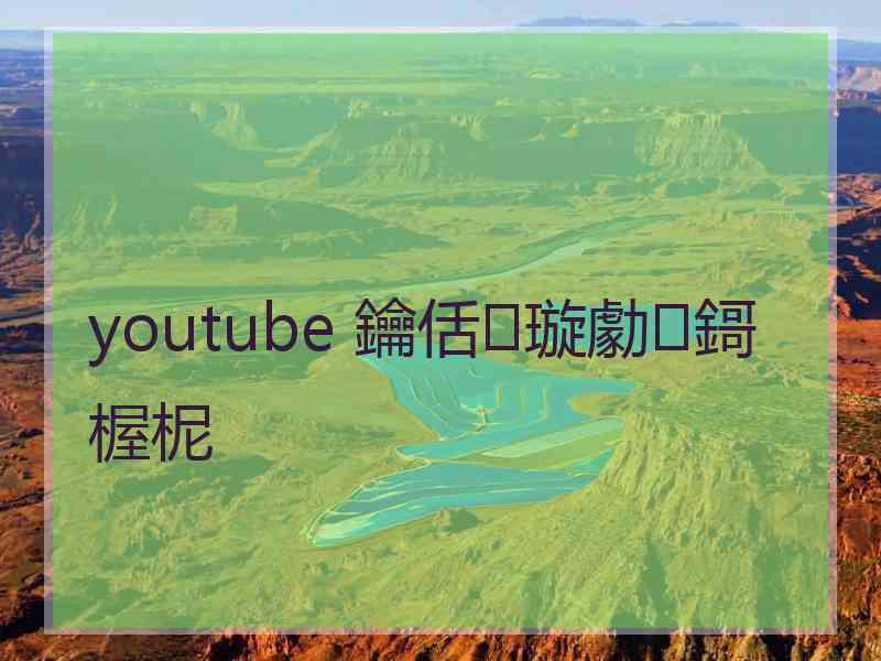 youtube 鑰佸璇勮鎶楃柅