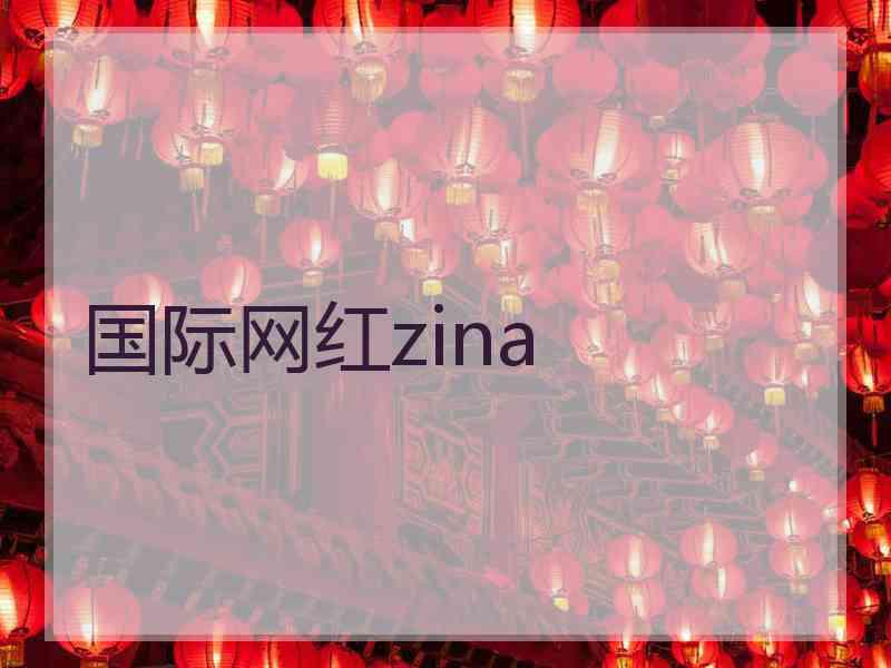 国际网红zina