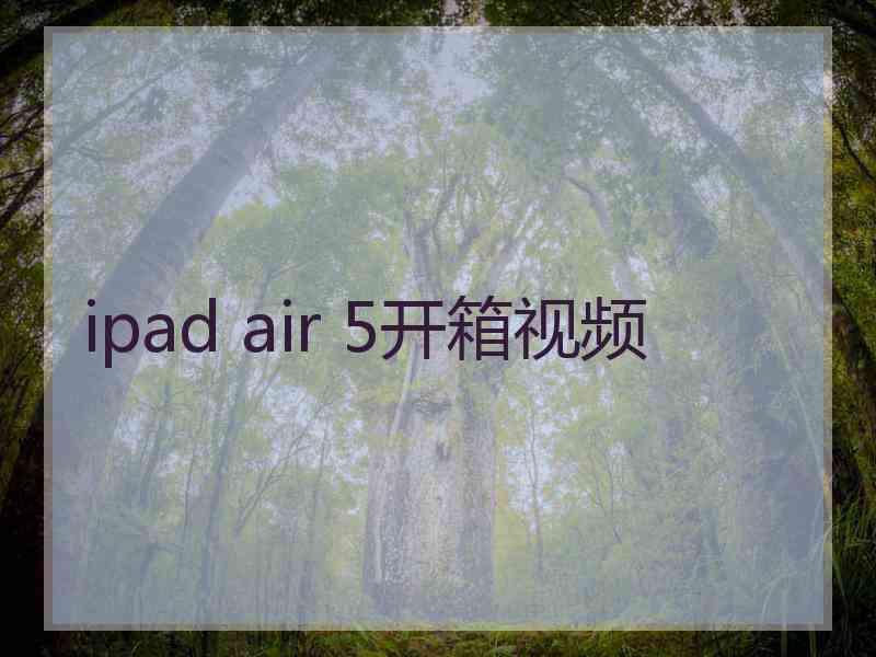 ipad air 5开箱视频