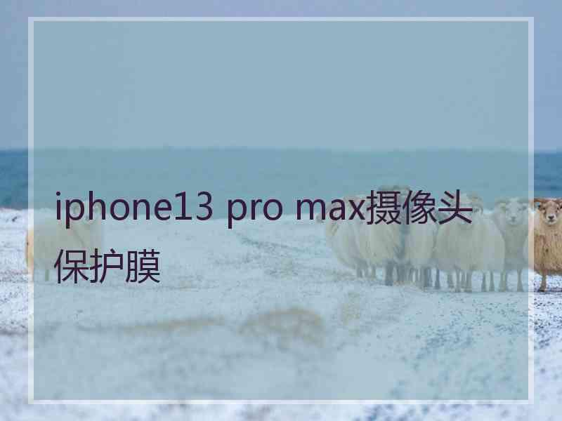 iphone13 pro max摄像头保护膜