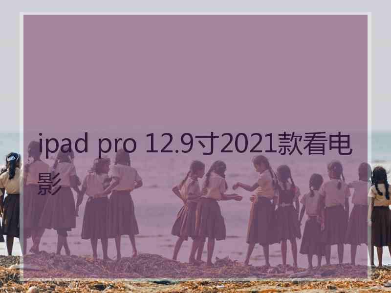 ipad pro 12.9寸2021款看电影