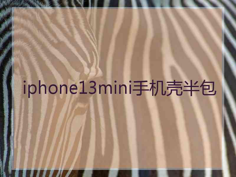 iphone13mini手机壳半包