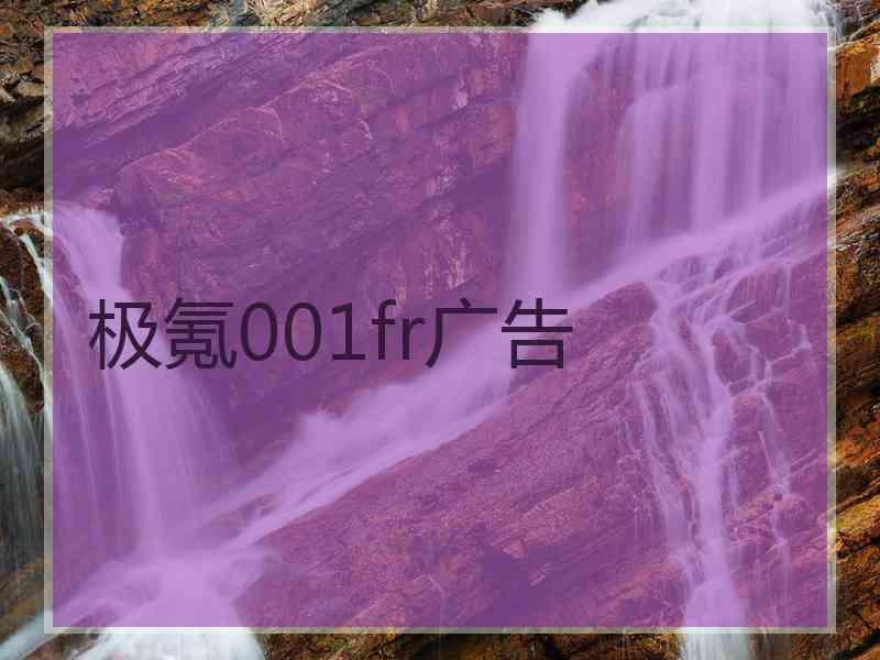 极氪001fr广告