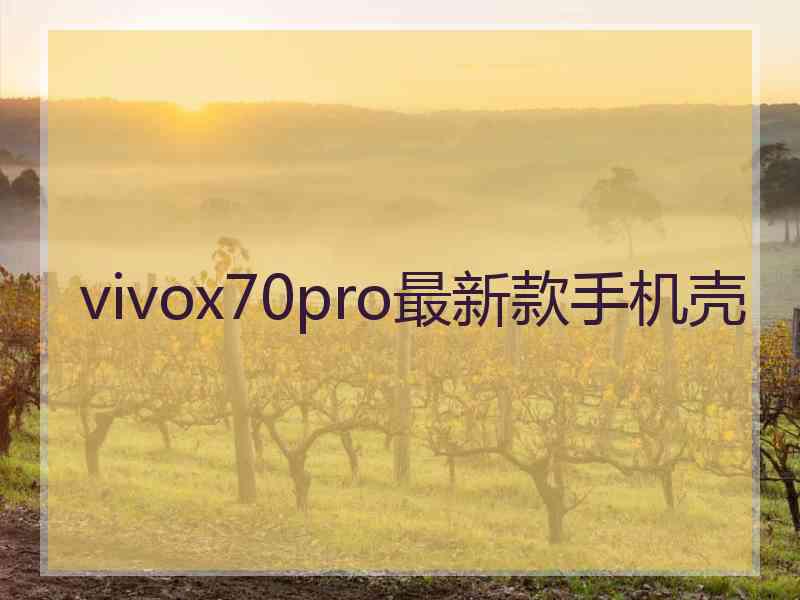 vivox70pro最新款手机壳