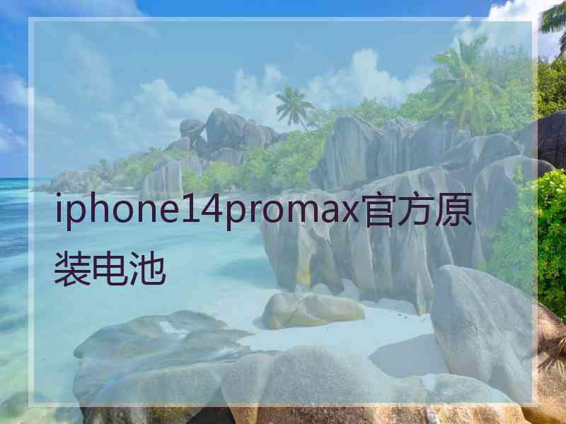 iphone14promax官方原装电池