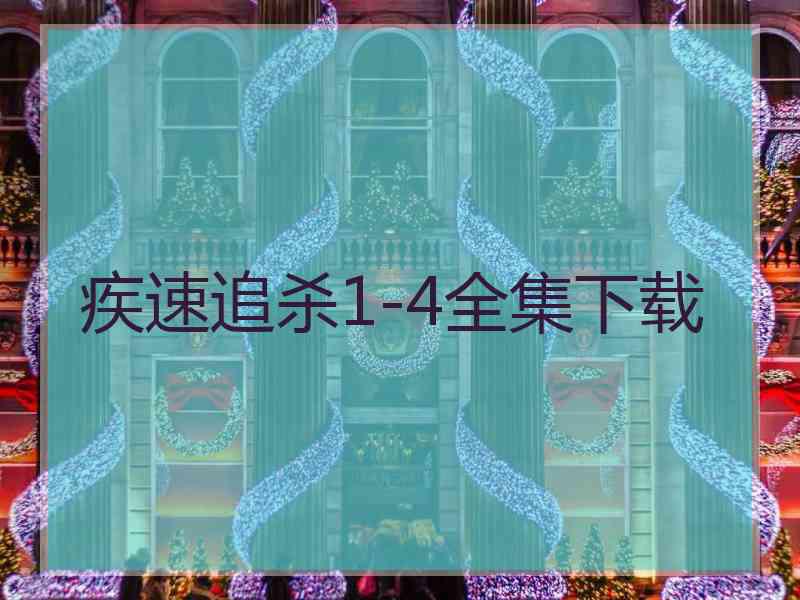 疾速追杀1-4全集下载