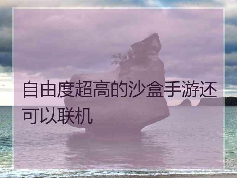 自由度超高的沙盒手游还可以联机