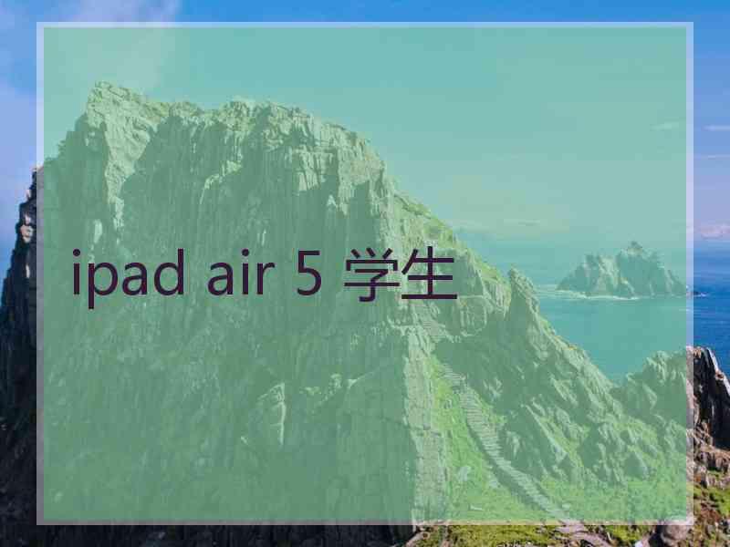 ipad air 5 学生