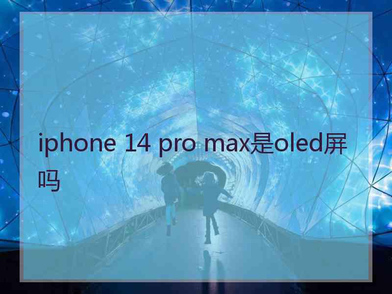 iphone 14 pro max是oled屏吗