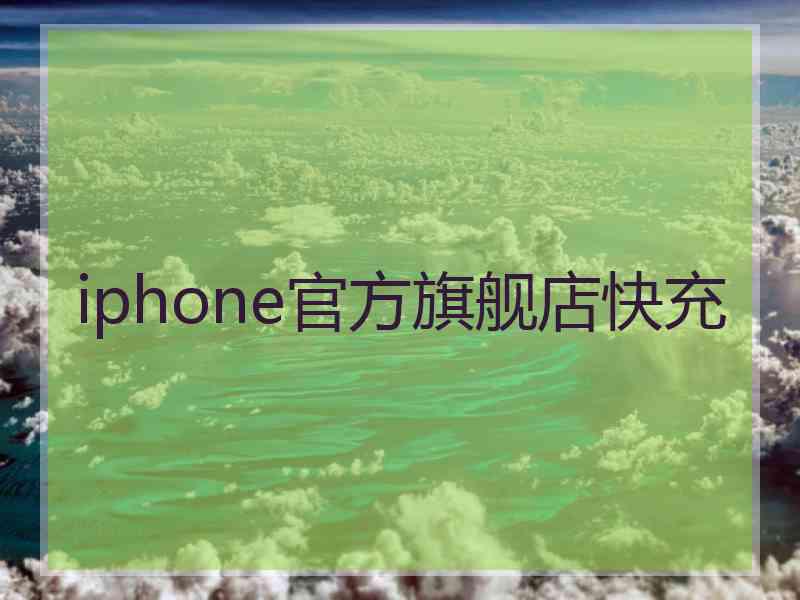 iphone官方旗舰店快充