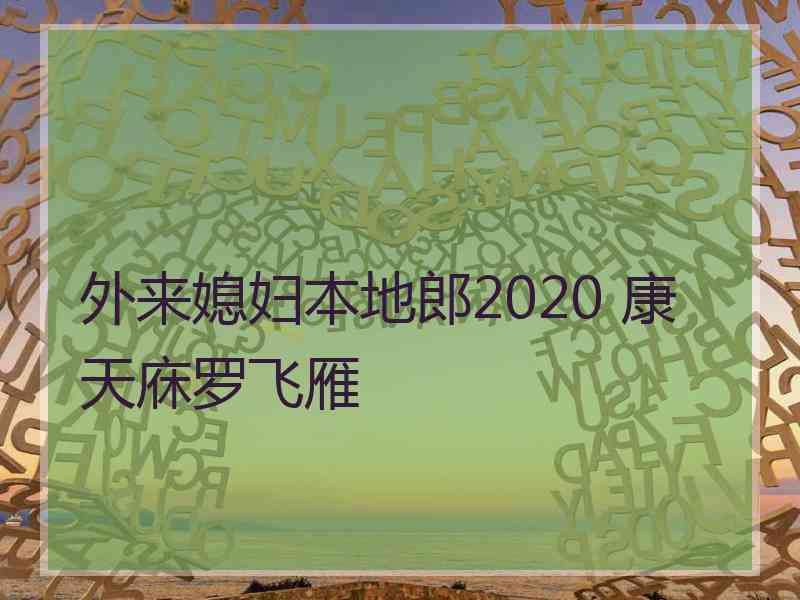 外来媳妇本地郎2020 康天庥罗飞雁