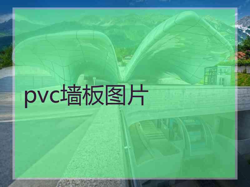 pvc墙板图片