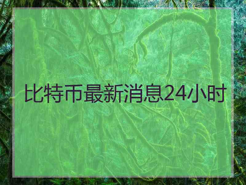 比特币最新消息24小时