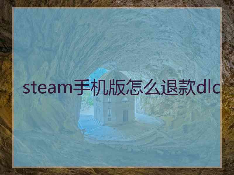 steam手机版怎么退款dlc