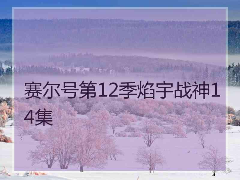 赛尔号第12季焰宇战神14集