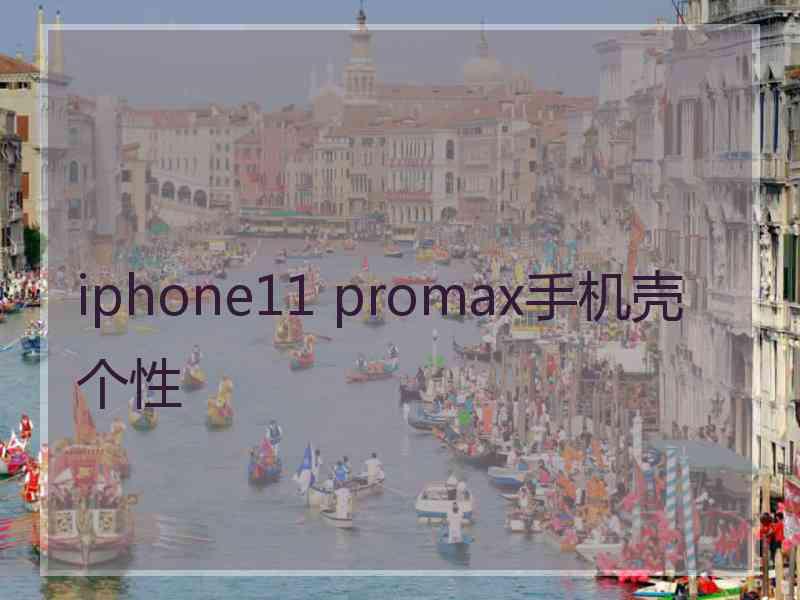 iphone11 promax手机壳个性