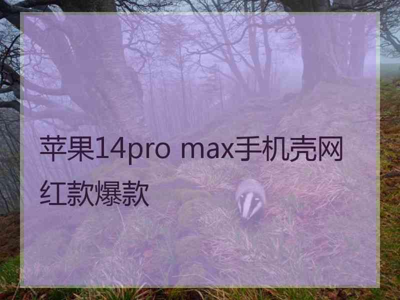 苹果14pro max手机壳网红款爆款