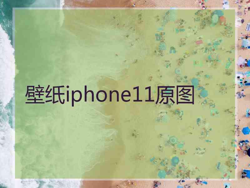 壁纸iphone11原图