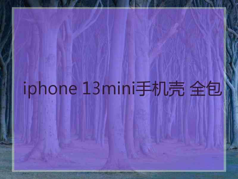 iphone 13mini手机壳 全包