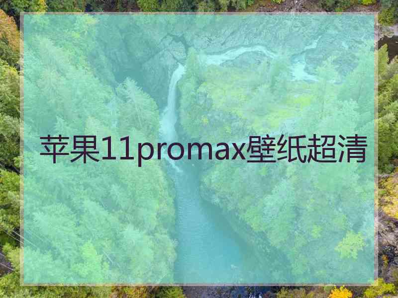 苹果11promax壁纸超清