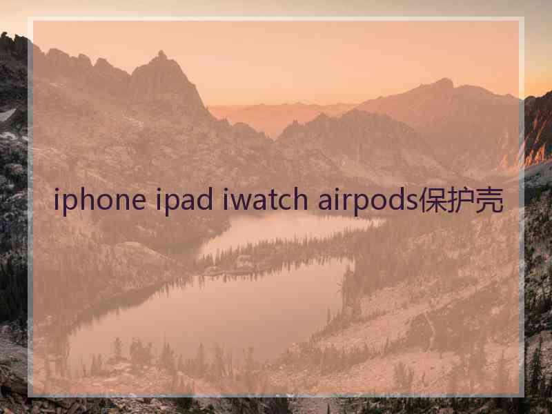 iphone ipad iwatch airpods保护壳