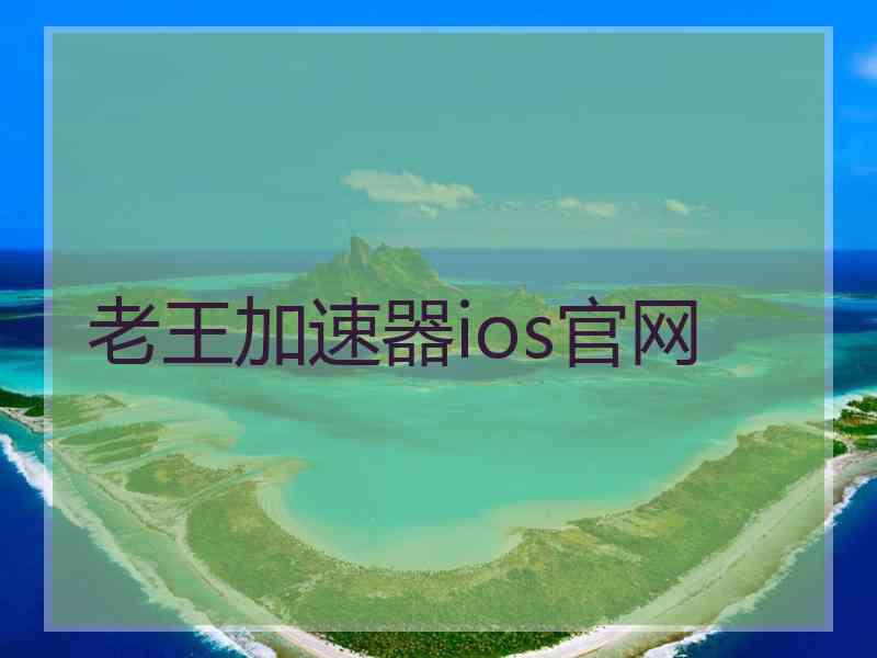 老王加速器ios官网