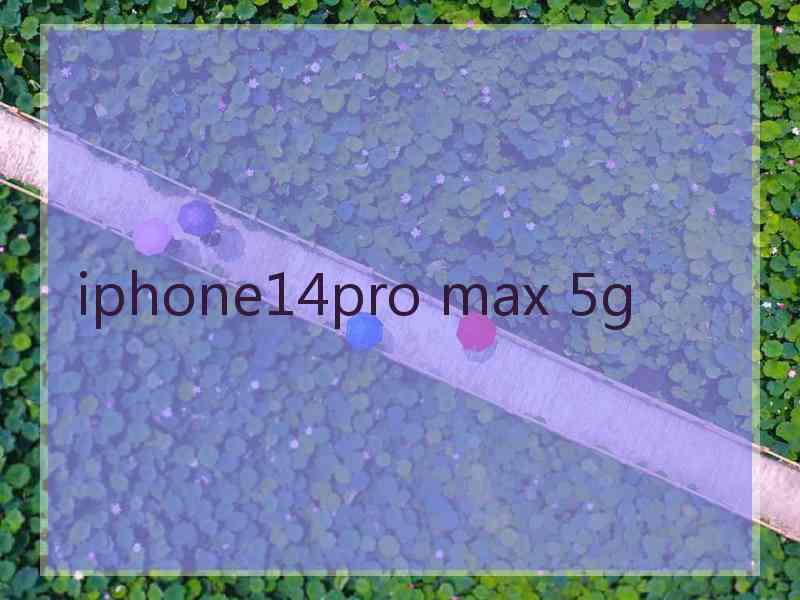 iphone14pro max 5g